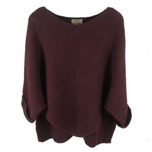 Anthropologie Berretti Oversized Wool/Alpaca Blend Sweater